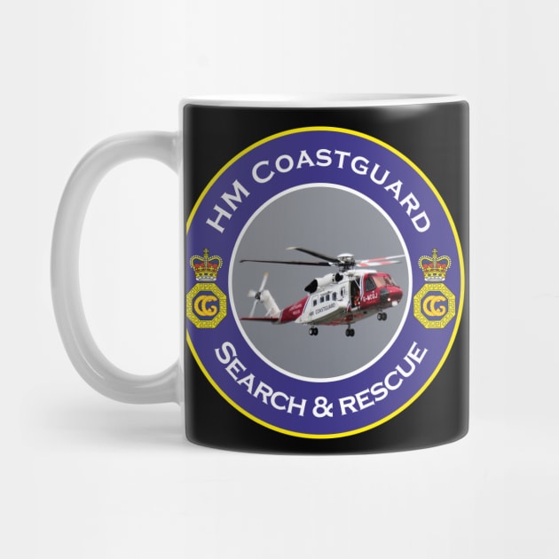 HM Coastguard Sikorsky S-92A Helicopter by AJ techDesigns